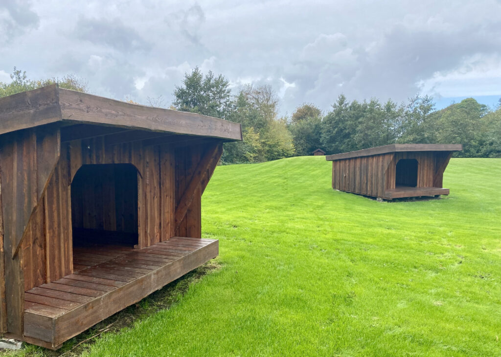 Årup Naturlejerplads shelters - Sov i Thy