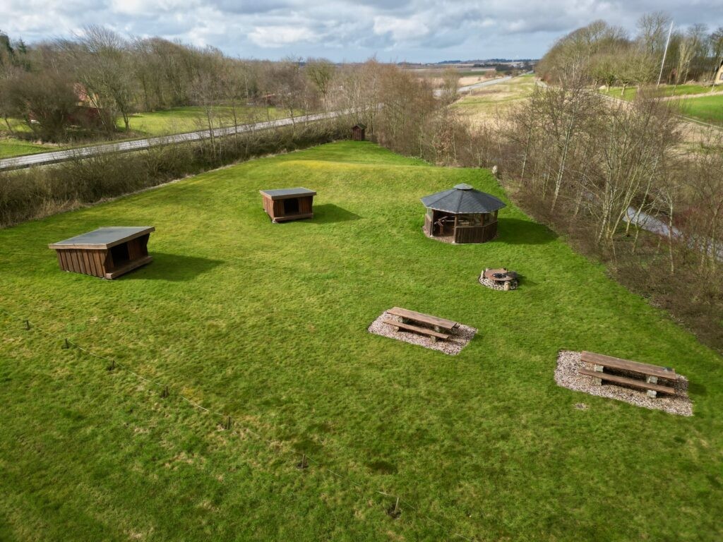 Årup Naturlejerplads shelters - Sov i Thy